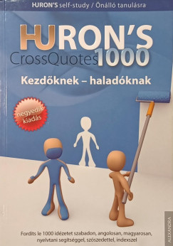 Salamon Gbor  (sszell.) - Zalotay Melinda  (sszell.) - Huron's Cross Quotes 1000- Kezdknek-haladknak