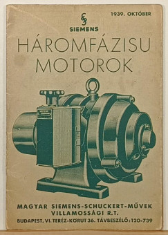 Siemens háromfázisu motorok