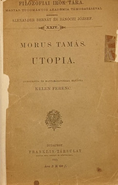 Morus Tam�s - Utopia