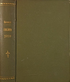 B�n�czi J�zsef   (Szerk.) - Az Izr. Magyar Irodalmi T�rsulat Kiadv�nyai XXXI. �vk�nyv 1910.