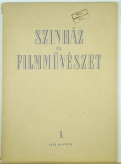 Gyrfs Mikls   (Szerk.) - Sznhz s filmmvszet - 1. vf. 1. szm