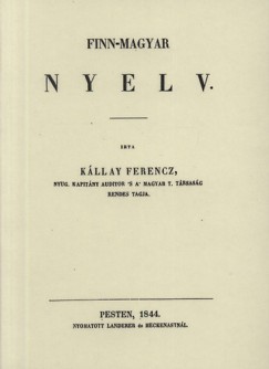 Kllay Ferencz - Finn-magyar nyelv