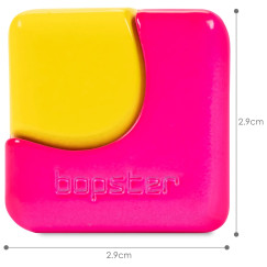 Bopster Fidget Kocka Spinner - Neon r�zsasz�n-s�rga