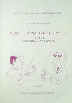 Dr. Mayern Szilgyi Mria - Nmet trsalgsi jegyzet