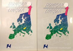 Hlavacska Edit - Hoffmann István - Laczkó Tibor - Maticsák Sándor - Hungarolingua I-II.- Magyar nyelvkönyv és munkafüzet