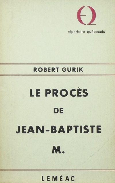  - Le procés de Jean-Baptiste M.