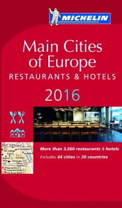 Main Cities of Europe 2016 Michelin Guide