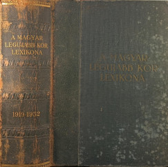 A Magyar legujabb kor lexikona