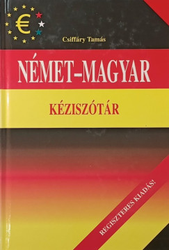 Csiffáry Tamás - Német-magyar kéziszótár