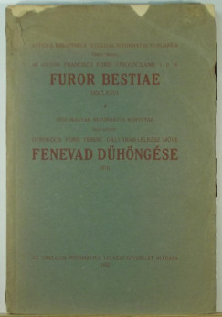 Otrokocsi Fris Ferenc - Fenevad dhngse - Furor Bestiae - 1676