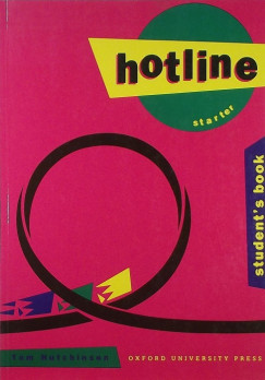 Tom Hutchinson - Hotline Starter Student's Book