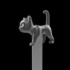 Macska, fekete - F�m k�nyvjelz�