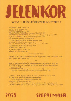 Jelenkor - Irodalmi s mvszeti folyirat - 2025. szeptember