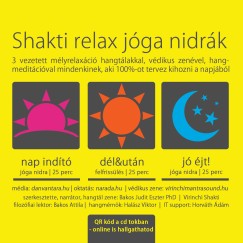 Bakos Judit Eszter Ph.D - Shakti Relax j�ga nidr�k - CD