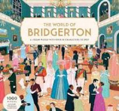 The World of Bridgerton - 1000 Piece Jigsaw Puzzle with over 30 characters to spot