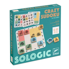 Sudoku másként, logikai játék fából (DJECO, Crazy Sudoku)