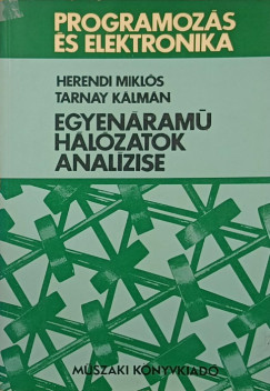 Herendi Mikls - Tarnay Klmn - Egyenram hlzatok analzise