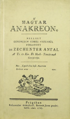 A' magyar Anakreon