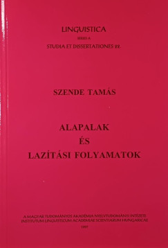 Szende Tam�s - Alapalak �s laz�t�si folyamatok