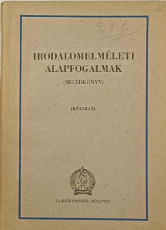 Irodalomelmleti alapfogalmak