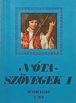 Nótaszövegek 1.
