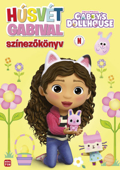Gabby's Dollhouse - H�sv�t Gabival - Sz�nez�k�nyv