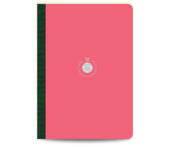 Flexbook Smartbook vonalas jegyzetfüzet rózsaszín, 17 × 24 cm, vászongerincű kivitelben