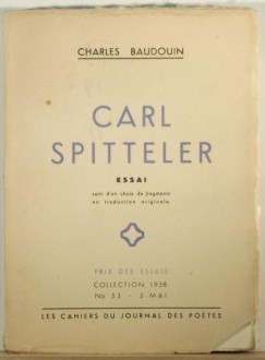 Charles Baudouin - Carl Spitteler