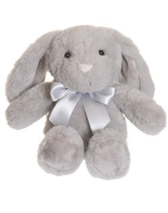 Kelly Nyuszi, szürke kicsi 25 cm plüss (Fresh Kid 3323)