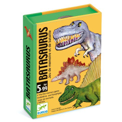 Din�k csal�dja k�rtyaj�t�k (DJECO, Batasaurus, 48 db lap)