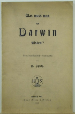 Helene Spitz - Was muss man von Darwin wissen?