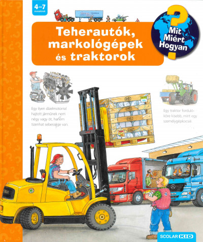 Andrea Erne - Teherautók, markológépek és traktorok