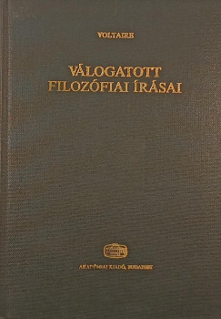 Voltaire válogatott filozófiai írásai