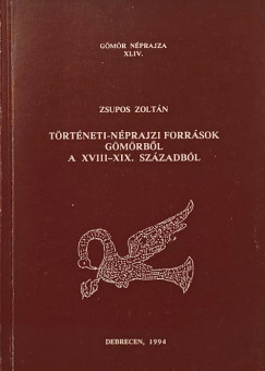 Trtneti-nprajzi forrsok Gmrbl
