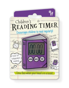 Olvasásidőzítő gyerekeknek, lila színben