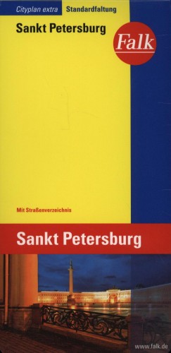 Sankt Petersburg Cityplan extra