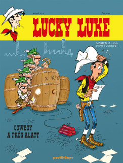 Jul - Lucky Luke 50. - Cowboy a prs alatt