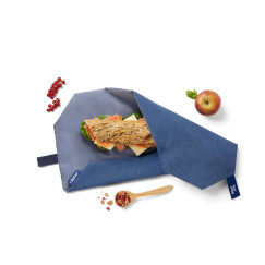 Roll'eat BR-NTdb Boc'n'Roll Nature denim színű Szendvics csomagolás újrahasználható