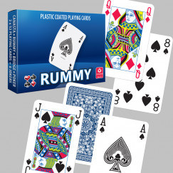Rummy - dupla römi kártya, 110 lap