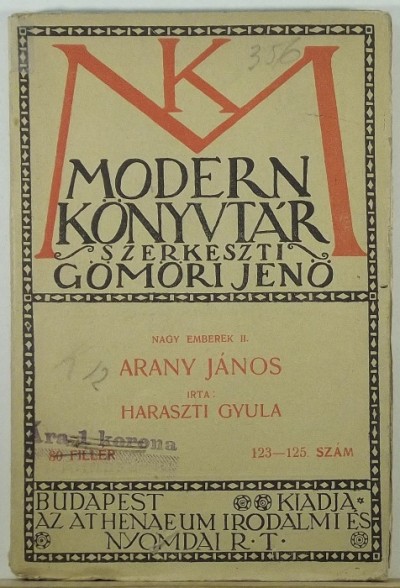 Haraszti Gyula - Arany János