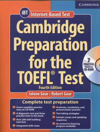 Jolene Gear - Robert Gear - Cambridge Preparation for the Toefl Test