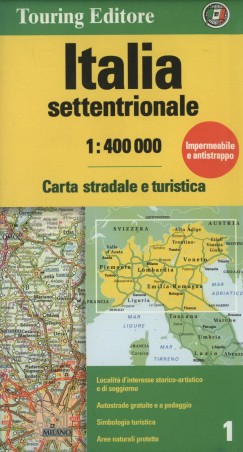 Italia settentrionale 1 - 1:400 000