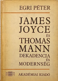 Egri Pter - James Joyce s Thomas Mann