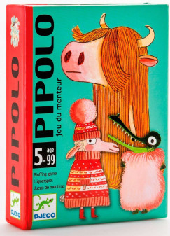 Hazudj, ha tudsz! kártyajáték (DJECO, Pipolo, 44 db lap)