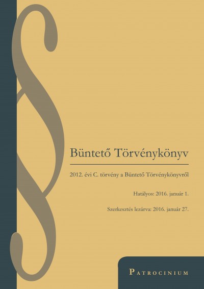 - Büntető Törvénykönyv