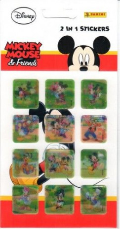 Mickey Mouse & Friends - 2 in 1 3D matrick, 12 darabos