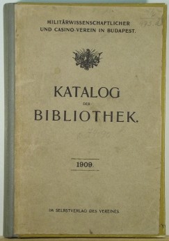 Katalog der Bibliothek