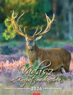 Vadsz a Krpt- medencben falinaptr 33,5x45,5 cm - 2026