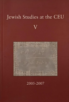Jewish Studies at the CEU V.
