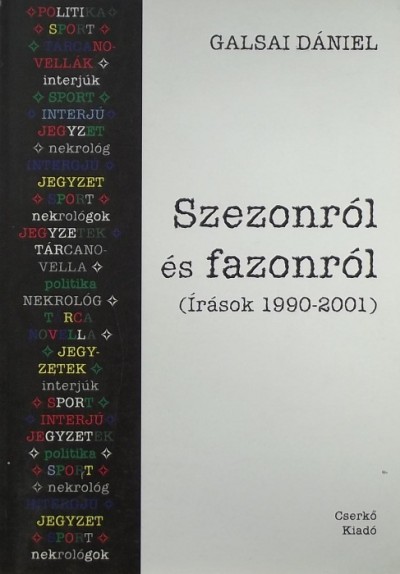 Galsai Dániel - Szezonról és fazonról